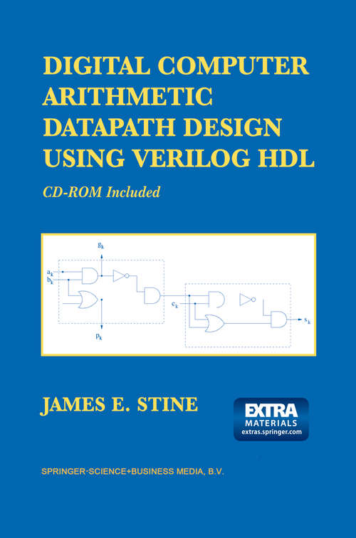 Book cover of Digital Computer Arithmetic Datapath Design Using Verilog HDL (2004)