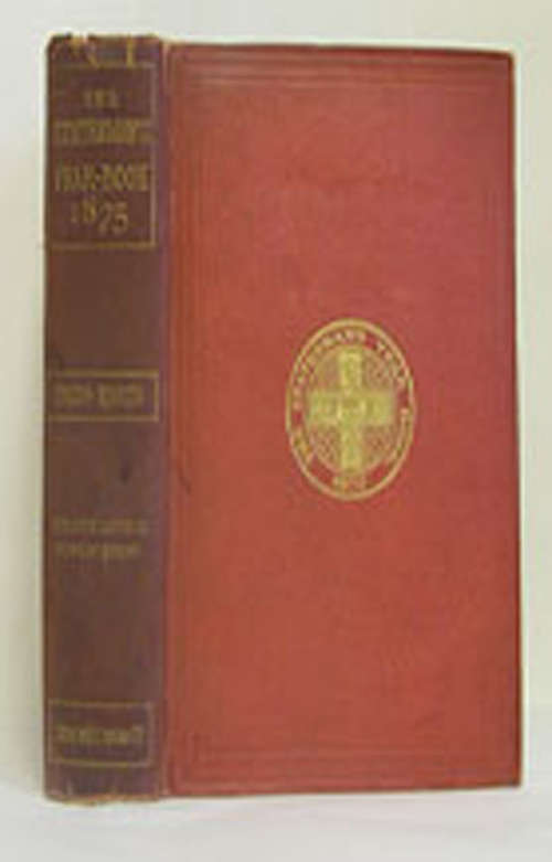 Book cover of The Statesman's Year-Book (12th ed. 1875) (The Statesman's Yearbook)