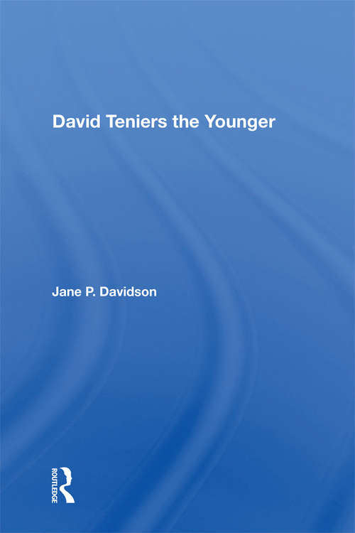 Book cover of David Teniers The Younger