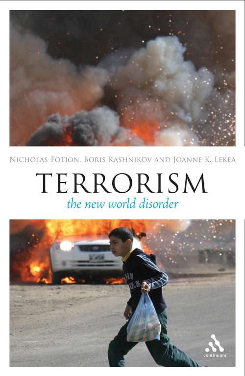 Book cover of EPZ Terrorism: The New World Disorder (Think Now)