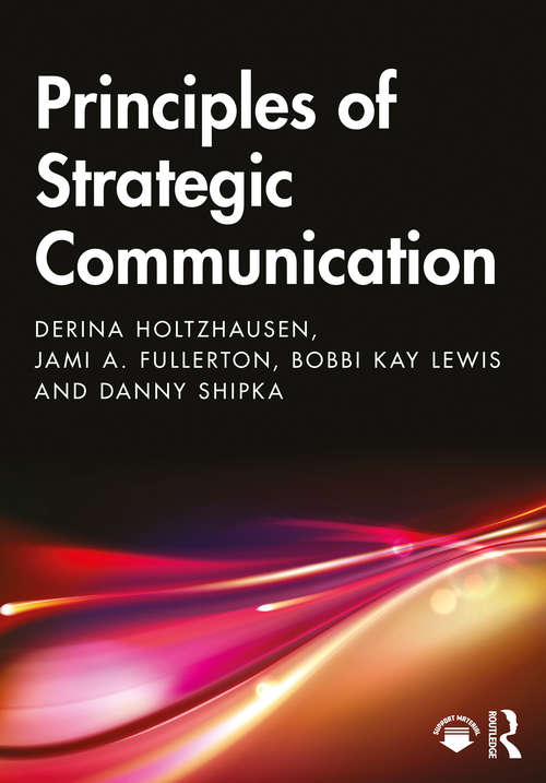 Book cover of Principles of Strategic Communication