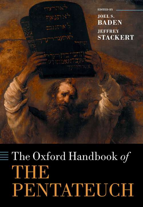 Book cover of The Oxford Handbook of the Pentateuch (Oxford Handbooks)