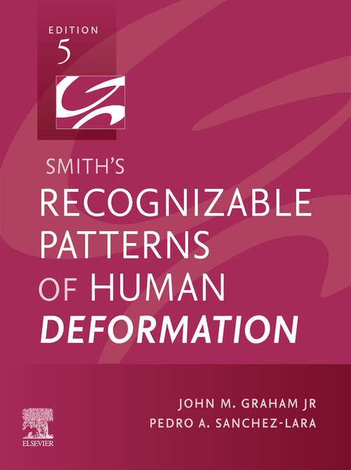 Book cover of Smith's Recognizable Patterns of Human Deformation E-Book