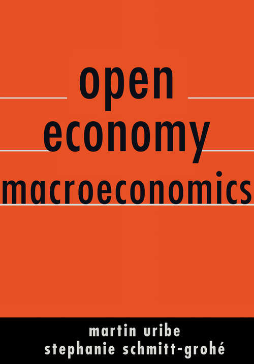Book cover of Open Economy Macroeconomics