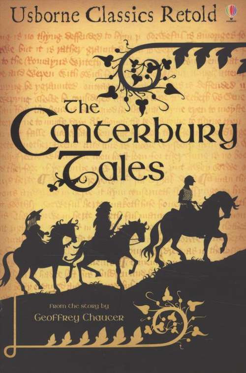 Book cover of Canterbury Tales (Usborne Classics Retold) (PDF)