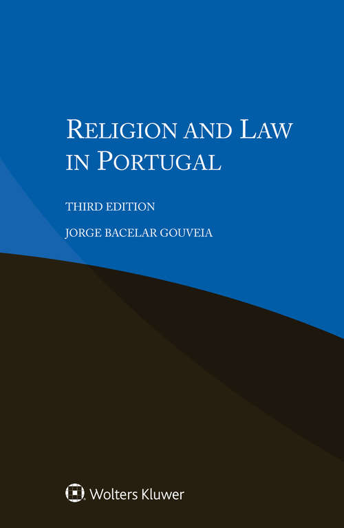 Book cover of Religion and Law in Portugal (3)