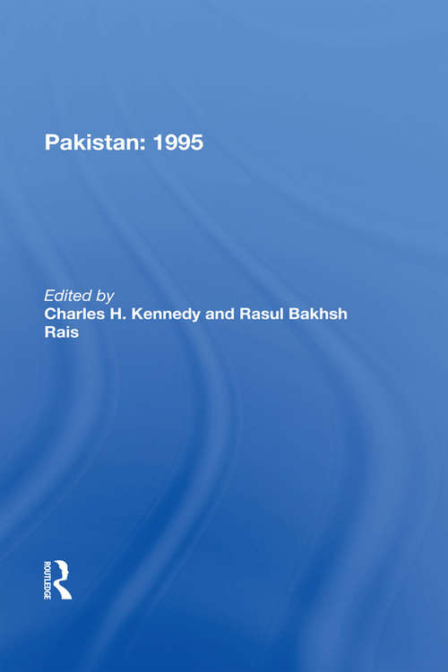 Book cover of Pakistan 1995