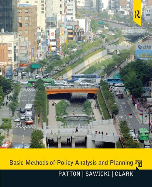 Book cover of Basic Methods of Policy Analysis and Planning -- Pearson eText (3)