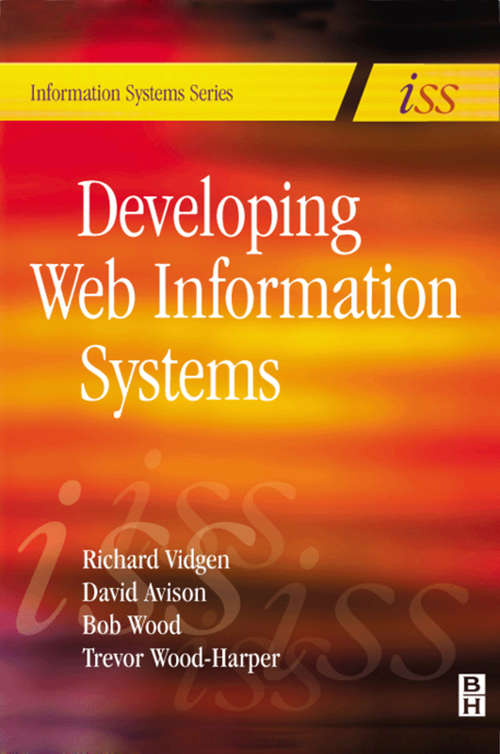 Book cover of Developing Web Information Systems: From Strategy to Implementation