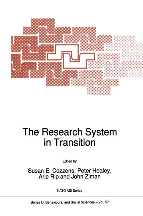 Book cover of The Research System in Transition (1990) (NATO Science Series D: #57)