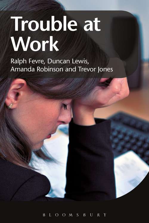Book cover of Trouble at Work