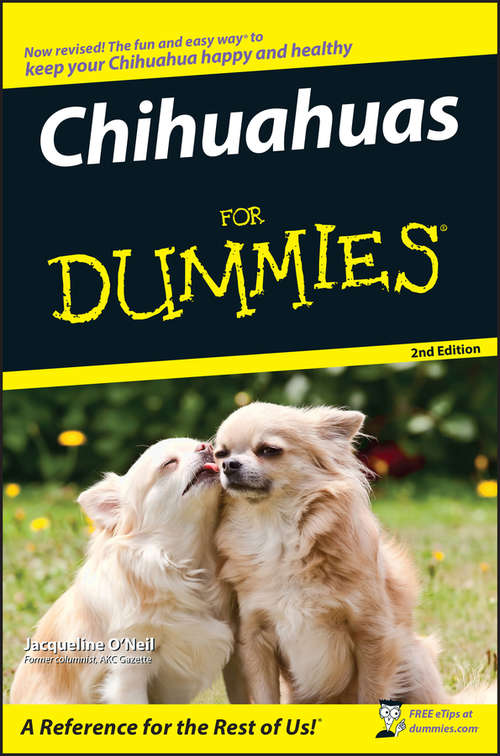 Book cover of Chihuahuas For Dummies (2)