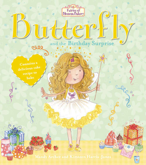 Book cover of Fairies of Blossom Bakery: Butterfly and the Birthday Surprise (The Fairies of Blossom Bakery #4)