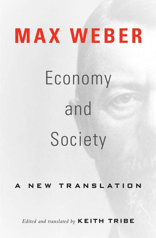 Book cover of Economy and Society: A New Translation (2) (People, Markets, Goods: Economies And Societies In History Ser.: Volume 10)