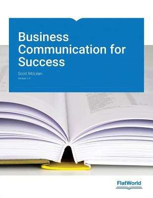 Book cover of Business Communication for Success