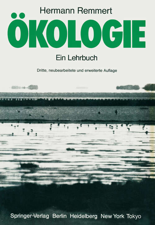 Book cover of Ökologie: Ein Lehrbuch (3. Aufl. 1984)