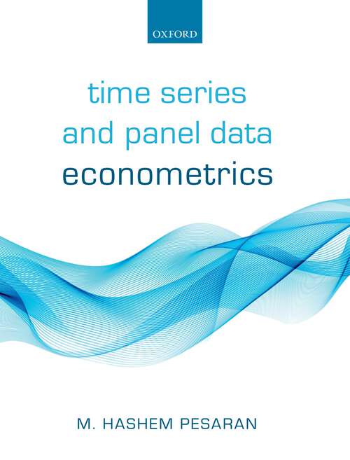 Book cover of Time Series and Panel Data Econometrics