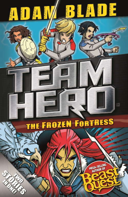 Book cover of The Frozen Fortress: Special Bumper Book 4 (Team Hero)