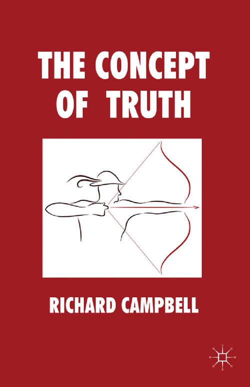 Book cover of The Concept of Truth (2011)