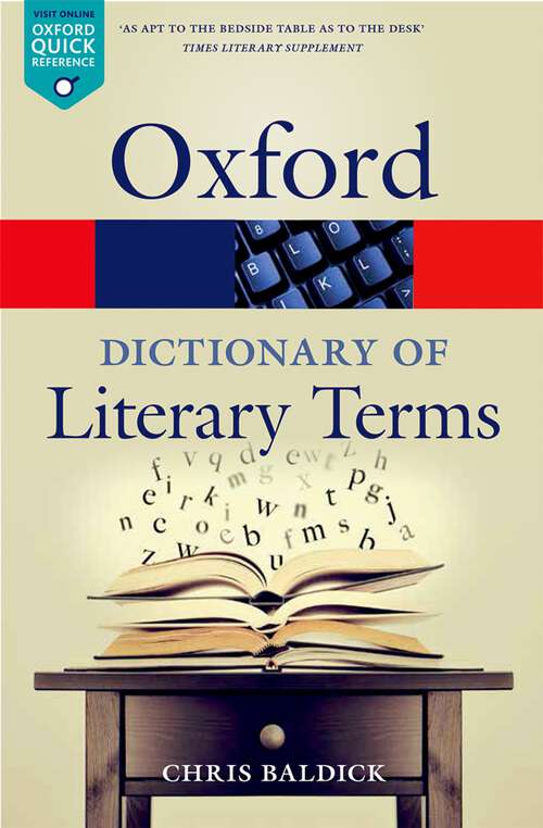 Book cover of The Oxford Dictionary of Literary Terms (3) (Oxford Quick Reference)