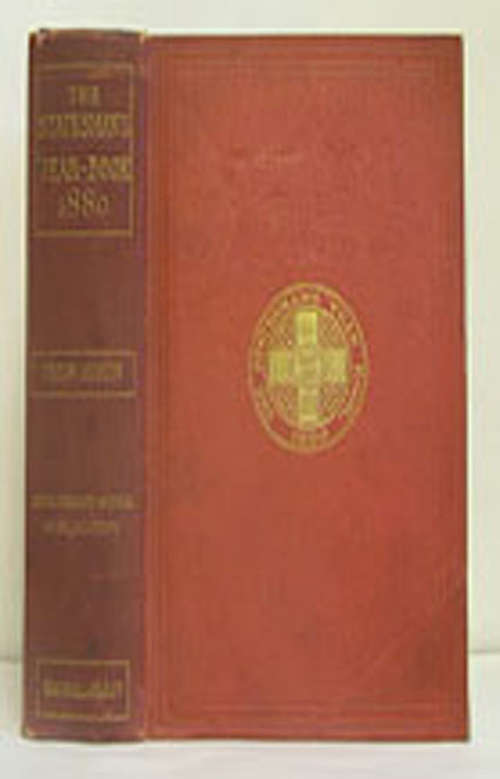 Book cover of The Statesman's Year-Book (17th ed. 1880) (The Statesman's Yearbook)