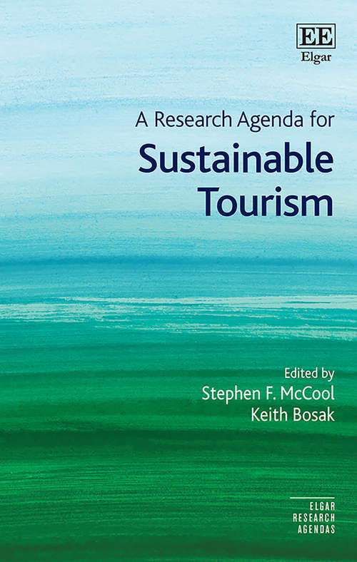 Book cover of A Research Agenda for Sustainable Tourism (Elgar Research Agendas)