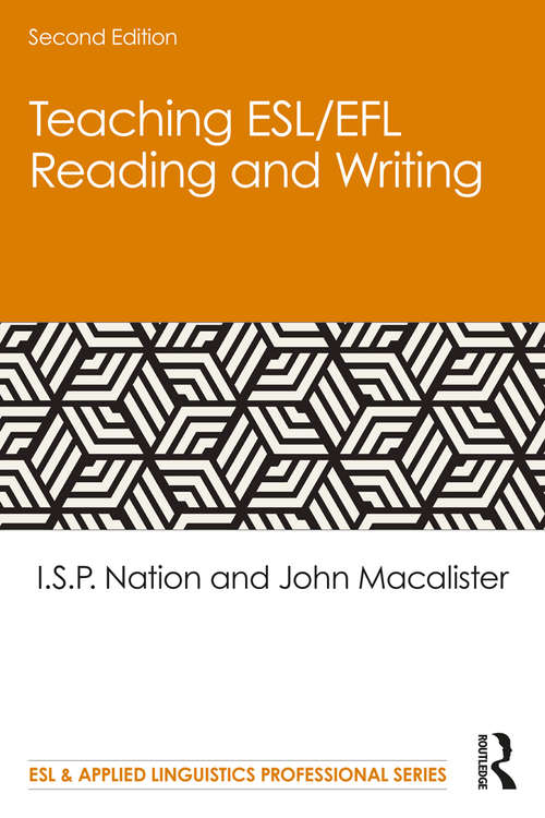 Book cover of Teaching ESL/EFL Reading and Writing (2) (ESL & Applied Linguistics Professional Series)