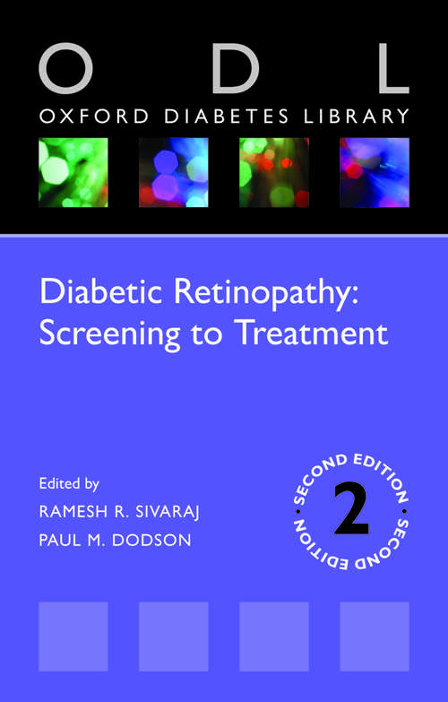 Book cover of Diabetic Retinopathy: Screening to Treatment (Oxford Diabetes Library Series)