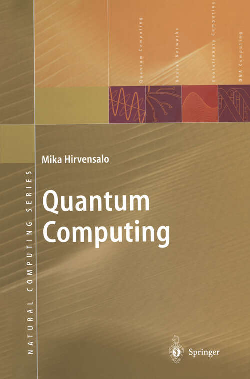 Book cover of Quantum Computing (2001) (Natural Computing Series)
