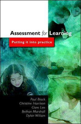 Book cover of Assessment for Learning (UK Higher Education OUP  Humanities & Social Sciences Education OUP)