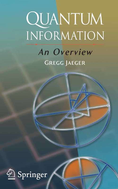 Book cover of Quantum Information: An Overview (2007)