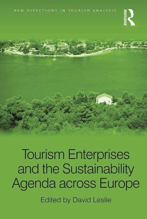 Book cover of Tourism Enterprises and the Sustainability Agenda across Europe