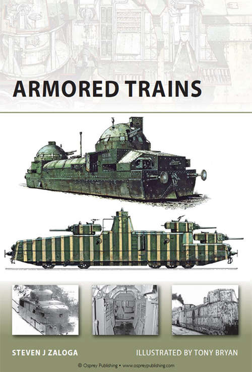 Book cover of Armored Trains (New Vanguard #140)