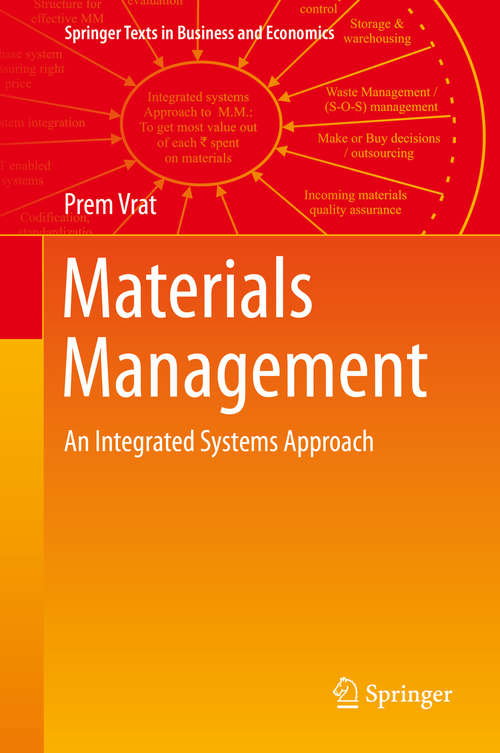 Book cover of Materials Management: An Integrated Systems Approach (2014) (Springer Texts in Business and Economics)