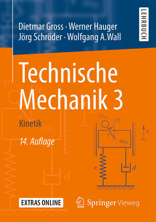 Book cover of Technische Mechanik 3: Kinetik (14. Aufl. 2019)