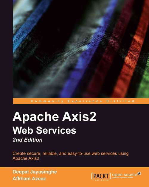 Book cover of Apache Axis2 Web Services