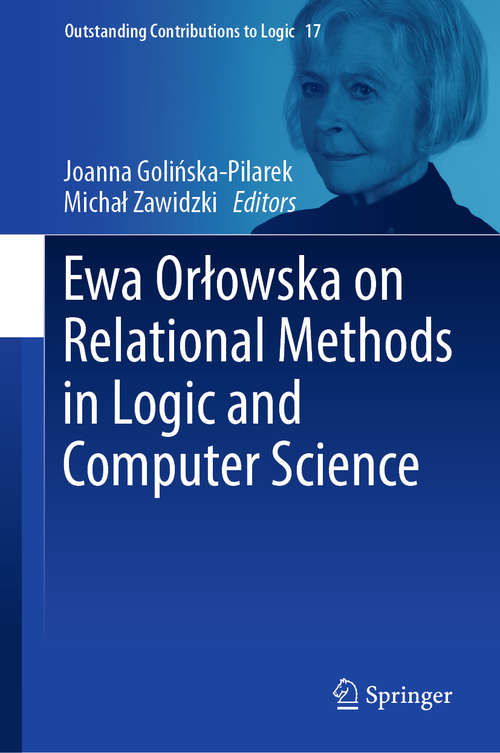 Book cover of Ewa Orłowska on Relational Methods in Logic and Computer Science