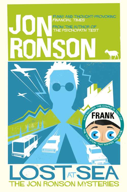 Book cover of Lost at Sea: The Jon Ronson Mysteries