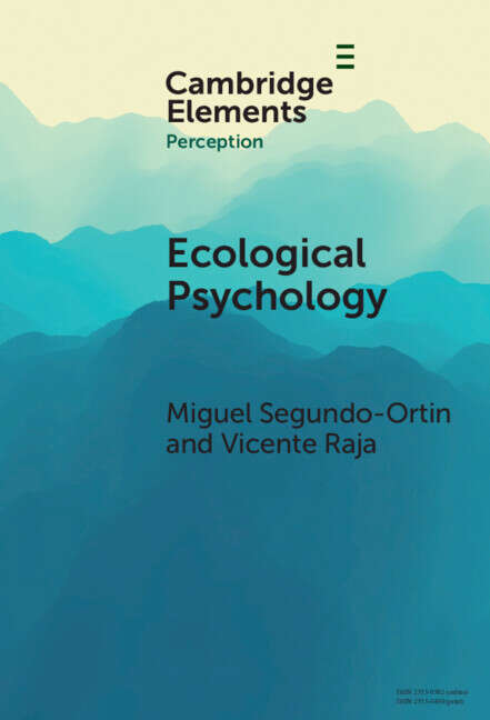 Book cover of Ecological Psychology (Elements in Perception)