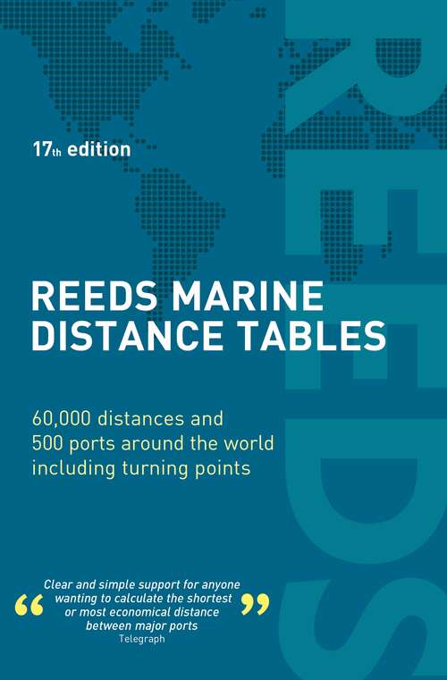 Book cover of Reeds Marine Distance Tables 17th edition
