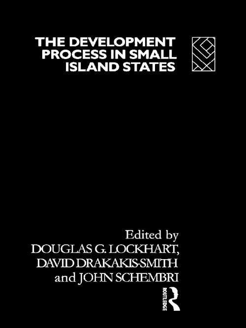 Book cover of The Development Process in Small Island States