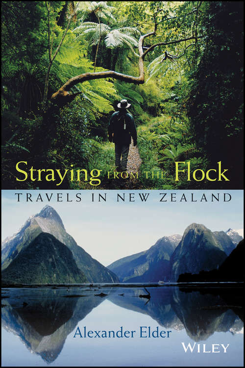 Book cover of Straying from the Flock: Travels in New Zealand
