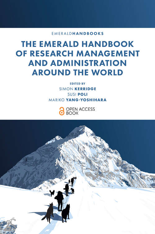 Book cover of The Emerald Handbook of Research Management and Administration Around the World