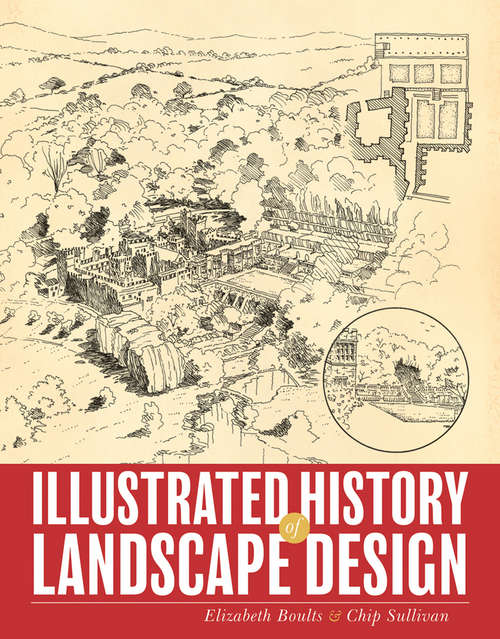 Book cover of Illustrated History of Landscape Design