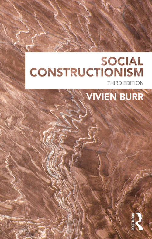 Book cover of Social Constructionism (3)