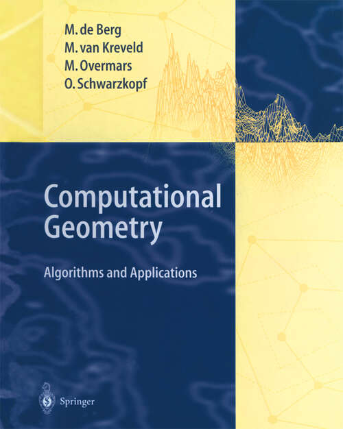Book cover of Computational Geometry: Algorithms and Applications (1997)