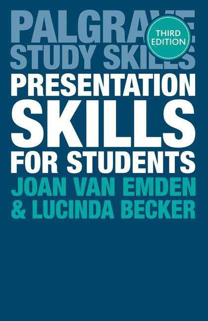 Book cover of Presentation Skills For Students (PDF)