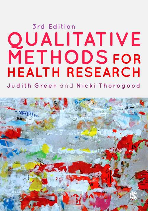 Book cover of Qualitative Methods for Health Research (PDF)