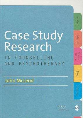 Book cover of Case Study Research: In Counselling and Psychotherapy (PDF)
