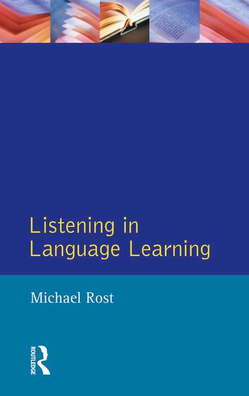Book cover of Listening in Language Learning